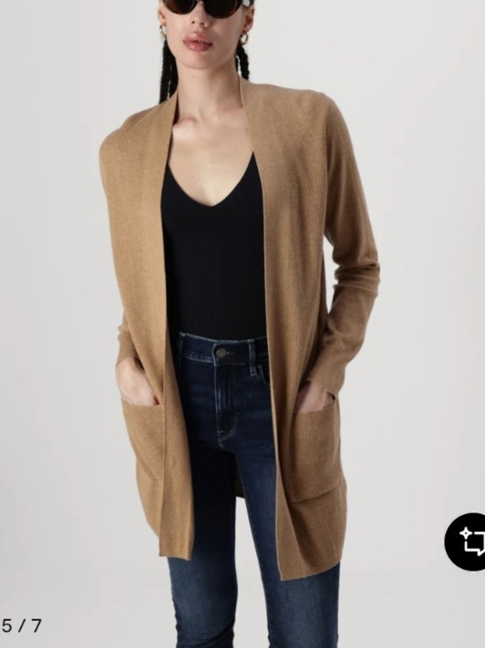 GAP Bella Open Long Cardigan